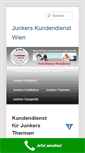 Mobile Screenshot of junkers-kundendienst-in-wien.at